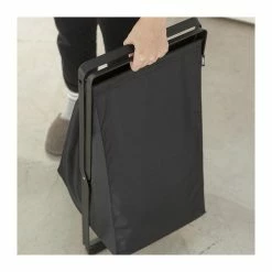 CALICOSY Panier à Linge Pliable Noir Tower - L30 Cm 9 CALICOSY Panier à Linge Pliable Noir Tower - L30 Cm -Paris Prix boutique B2CD 3863