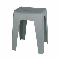 Wenko Tabouret Pour Salle De Bain Kumba - Gris