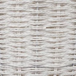 ATMOSPHERA Panier à Linge 40L Rond Costa Blanc 9 ATMOSPHERA Panier à Linge 40L Rond Costa Blanc -Paris Prix boutique B2CD 3949