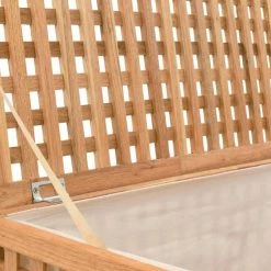 VIDAXL Coffre De Blanchisserie 77,5x37,5x46,5 Cm Bois Massif De Noyer 10 VIDAXL Coffre De Blanchisserie 77,5x37,5x46,5 Cm Bois Massif De Noyer -Paris Prix boutique B2CD 3987