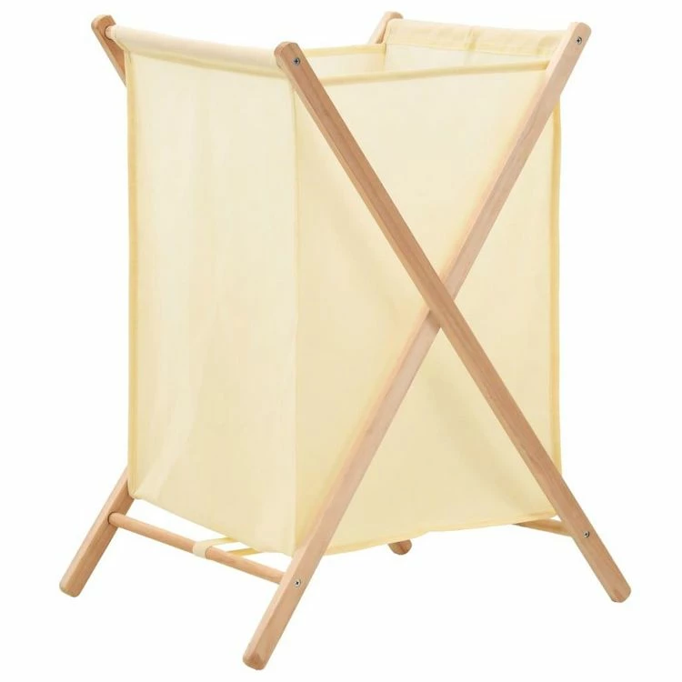 VIDAXL Panier A Linge Bois De Cedre Et Textile Beige 42 X 41 X 64 Cm 1 VIDAXL Panier A Linge Bois De Cedre Et Textile Beige 42 X 41 X 64 Cm