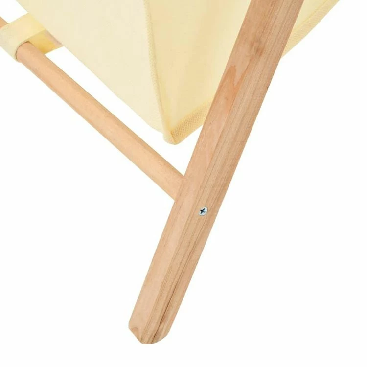 VIDAXL Panier A Linge Bois De Cedre Et Textile Beige 42 X 41 X 64 Cm 6 VIDAXL Panier A Linge Bois De Cedre Et Textile Beige 42 X 41 X 64 Cm – Image 6