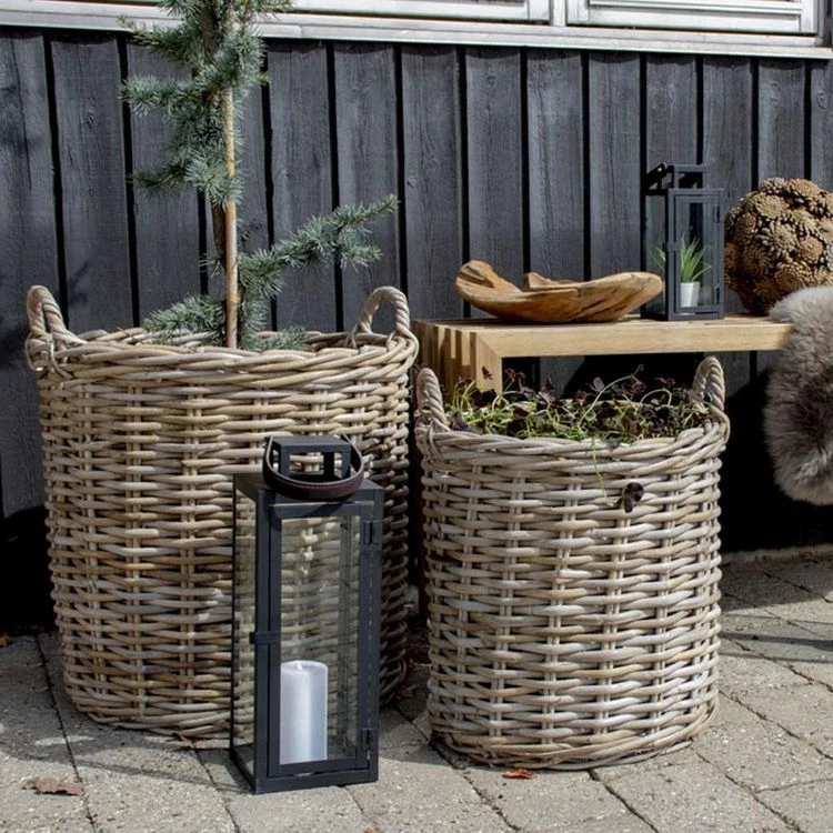 HOUSE NORDIC Indo - Lot De 2 Paniers En Rotin 3 HOUSE NORDIC Indo - Lot De 2 Paniers En Rotin – Image 3