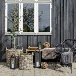 HOUSE NORDIC Indo - Lot De 2 Paniers En Rotin 9 HOUSE NORDIC Indo - Lot De 2 Paniers En Rotin -Paris Prix boutique B2CD 4024