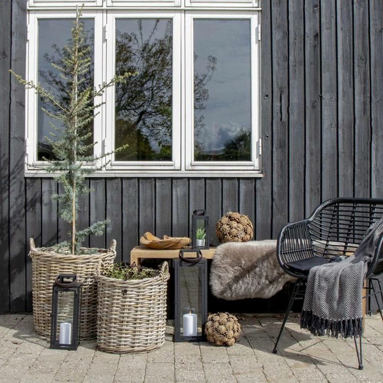 HOUSE NORDIC Indo - Lot De 2 Paniers En Rotin 4 HOUSE NORDIC Indo - Lot De 2 Paniers En Rotin – Image 4