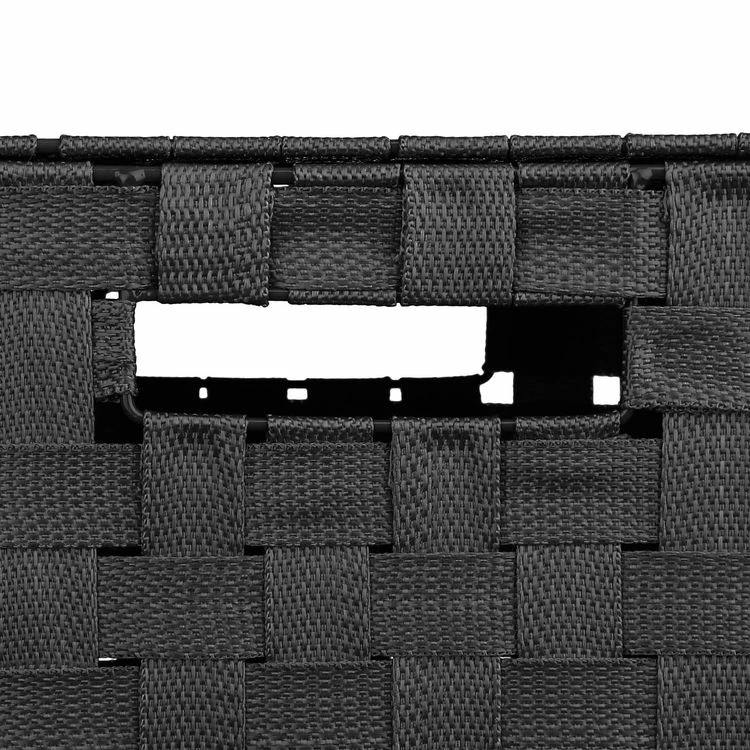 ATMOSPHERA Panier à Linge - H. 53 Cm - Gris Foncé 3 ATMOSPHERA Panier à Linge - H. 53 Cm - Gris Foncé – Image 3