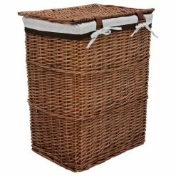 VIDAXL Panier A Linge Marron Saule 9 VIDAXL Panier A Linge Marron Saule -Paris Prix boutique B2CD 4169