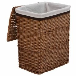 VIDAXL Panier A Linge Marron Saule 10 VIDAXL Panier A Linge Marron Saule -Paris Prix boutique B2CD 4170