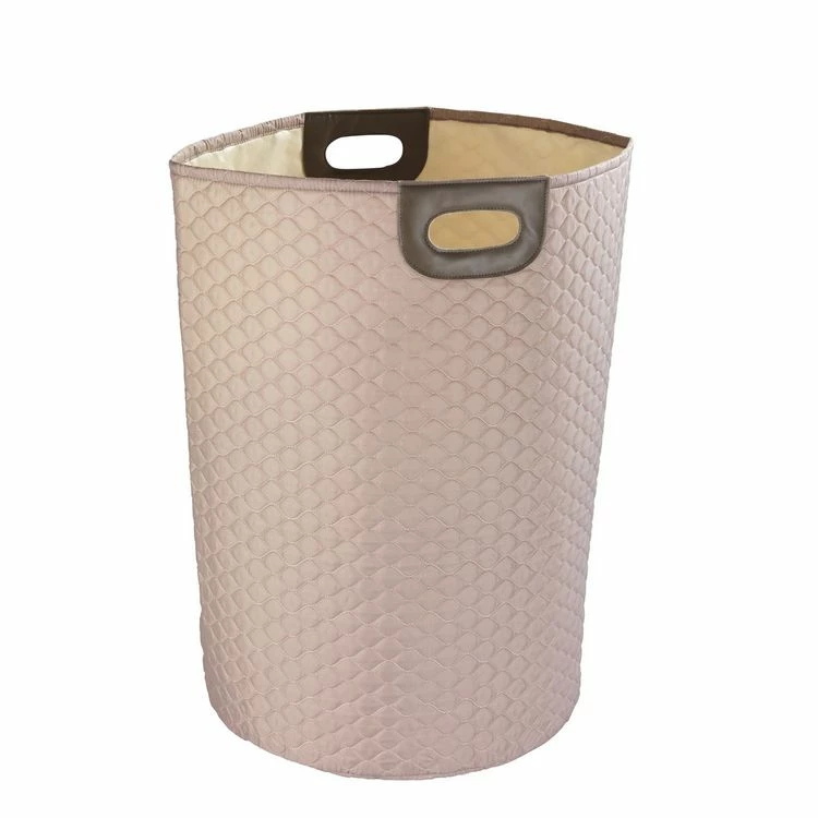 Wenko Panier à Linge Design Scandinave Wabo - Diam. 40 X H. 60 Cm - Taupe 1 Wenko Panier à Linge Design Scandinave Wabo - Diam. 40 X H. 60 Cm - Taupe