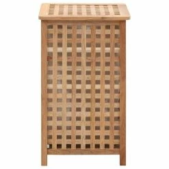 VIDAXL Coffre A Linge 39 X 39 X 65 Cm Bois De Noyer Massif -Paris Prix boutique B2CD 4262