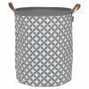 SEALSKIN Sealskin Panier A Linge Diamonds Gris 60 L 362302012