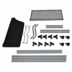 VIDAXL Trieuses A Linge Avec Sacs 2 Pcs Noir Et Gris -Paris Prix boutique B2CD 4286