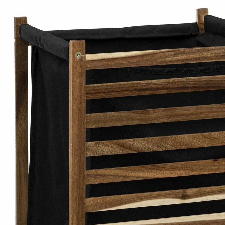 ATMOSPHERA Panier à Linge Blackacia 2 ATMOSPHERA Panier à Linge Blackacia – Image 2