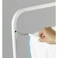 Wenko Panier à Linge Escala - 3 Bacs - L. 44 X H. 126 Cm - Blanc -Paris Prix boutique B2CD 4293