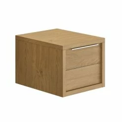 ALLIBERT Meuble Bas Design Bois SORENTO - L. 40 X H. 33 - Marron