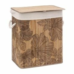 ATMOSPHERA Panier à Linge Bambou Blackflora