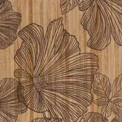 ATMOSPHERA Panier à Linge Bambou Blackflora 5 ATMOSPHERA Panier à Linge Bambou Blackflora -Paris Prix boutique B2CD 4455