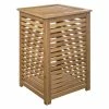 Instant D'O Panier à Linge En Bambou Sicela - L. 40 X H. 58 Cm - Marron