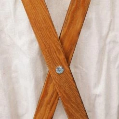 VIDAXL Panier A Linge Pliable Creme Bois Et Tissu -Paris Prix boutique B2CD 4476