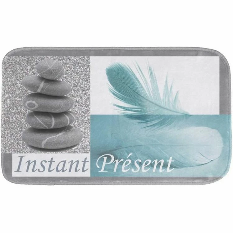 Paris Prix Tapis De Bain Microfibre Equilibre 45x75cm Gris 1 Paris Prix Tapis De Bain Microfibre Equilibre 45x75cm Gris