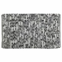 Paris Prix boutique 29 Wenko Tapis De Bain Design Urdu - L. 60 X L. 90 Cm - Gris