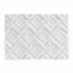 Paris Prix Tapis De Salle De Bain Ikatis 50x80cm Blanc