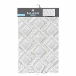 Paris Prix Tapis De Salle De Bain Ikatis 50x80cm Blanc 9 Paris Prix Tapis De Salle De Bain Ikatis 50x80cm Blanc -Paris Prix boutique B2CD 4531