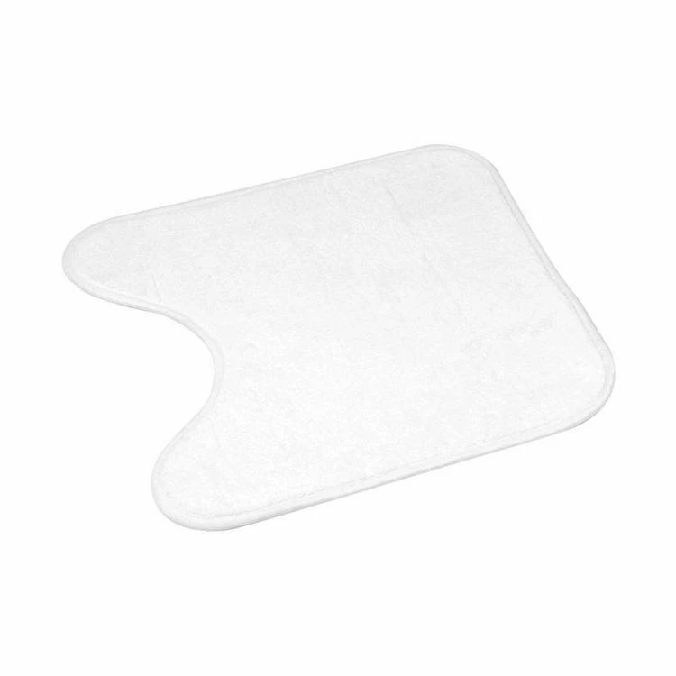 Paris Prix Tapis Contour WC Imprimé Orbella 45x45cm Blanc 2 Paris Prix Tapis Contour WC Imprimé Orbella 45x45cm Blanc – Image 2