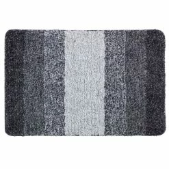 Paris Prix boutique 27 Wenko Tapis De Salle De Bain Moderne Luso - L. 90 X L. 60 Cm - Gris