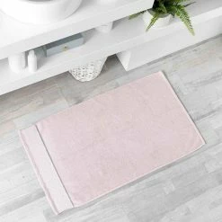 Paris Prix Tapis De Bain Jacquard Belina 50x85cm Rose