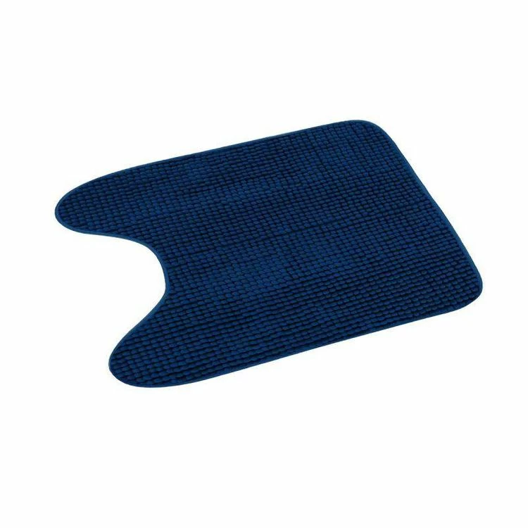 Paris Prix Tapis Contour WC Sweety 45x45cm Bleu Indigo 2 Paris Prix Tapis Contour WC Sweety 45x45cm Bleu Indigo – Image 2