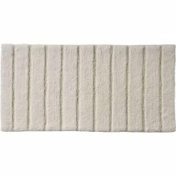 GUY LEVASSEUR Tapis De Bain En Coton Uni 60x120cm