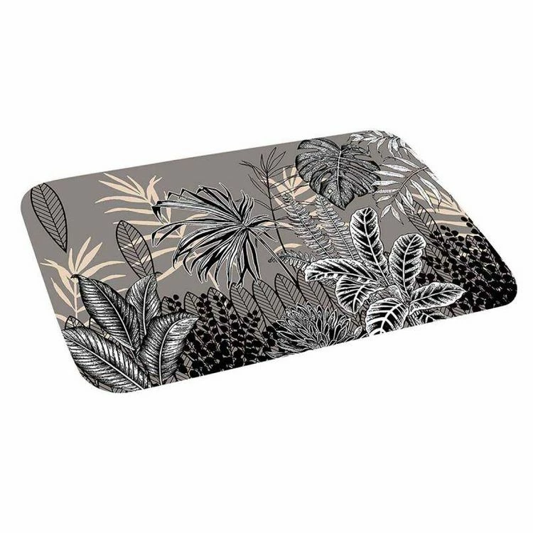 Paris Prix Tapis De Bain Imprimé Tikal 45x75cm Gris 2 Paris Prix Tapis De Bain Imprimé Tikal 45x75cm Gris – Image 2