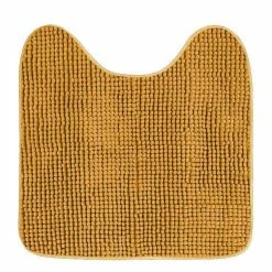 Paris Prix Tapis Contour WC Sweety 45x45cm Ocre