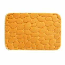 Paris Prix Tapis De Bain Ricochet 40x60cm Ocre