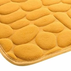 Paris Prix Tapis De Bain Ricochet 40x60cm Ocre -Paris Prix boutique B2CD 4754