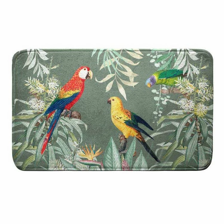 Paris Prix Tapis De Bain Imprimé Safia 45x75cm Vert 1 Paris Prix Tapis De Bain Imprimé Safia 45x75cm Vert