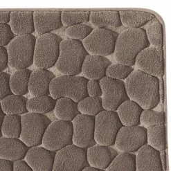 GUY LEVASSEUR Tapis De Bain Mousse à Mémoire De Forme Taupe 60x100cm 5 GUY LEVASSEUR Tapis De Bain Mousse à Mémoire De Forme Taupe 60x100cm -Paris Prix boutique B2CD 4771
