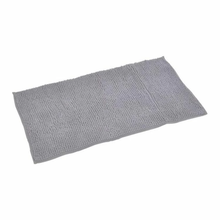Paris Prix Tapis De Bain Microfibre Sweety 45x75cm Gris Clair 1 Paris Prix Tapis De Bain Microfibre Sweety 45x75cm Gris Clair