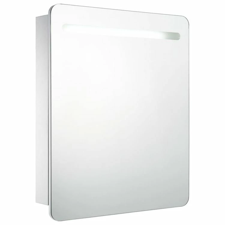 VIDAXL Armoire De Salle De Bain A Miroir LED 68x9x80 Cm 2 VIDAXL Armoire De Salle De Bain A Miroir LED 68x9x80 Cm – Image 2