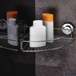 RIDDER RIDDER Etagere De D'angle Douche 24,9x24,9x9,4 Cm Chrome 12020000 7 RIDDER RIDDER Etagere De D'angle Douche 24,9x24,9x9,4 Cm Chrome 12020000 -Paris Prix boutique B2CD 505