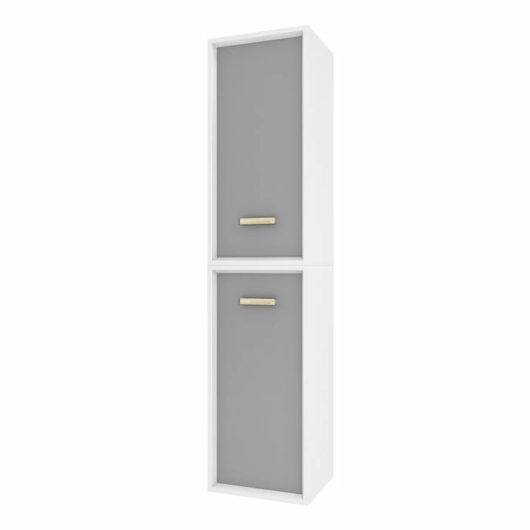 Aurlane COLONNE DE SALLE DE BAIN SCANDINAVE BLANC A SUSPENDRE - H150xP25xL35cm - NORDIK ASKA 2 Aurlane COLONNE DE SALLE DE BAIN SCANDINAVE BLANC A SUSPENDRE - H150xP25xL35cm - NORDIK ASKA – Image 2
