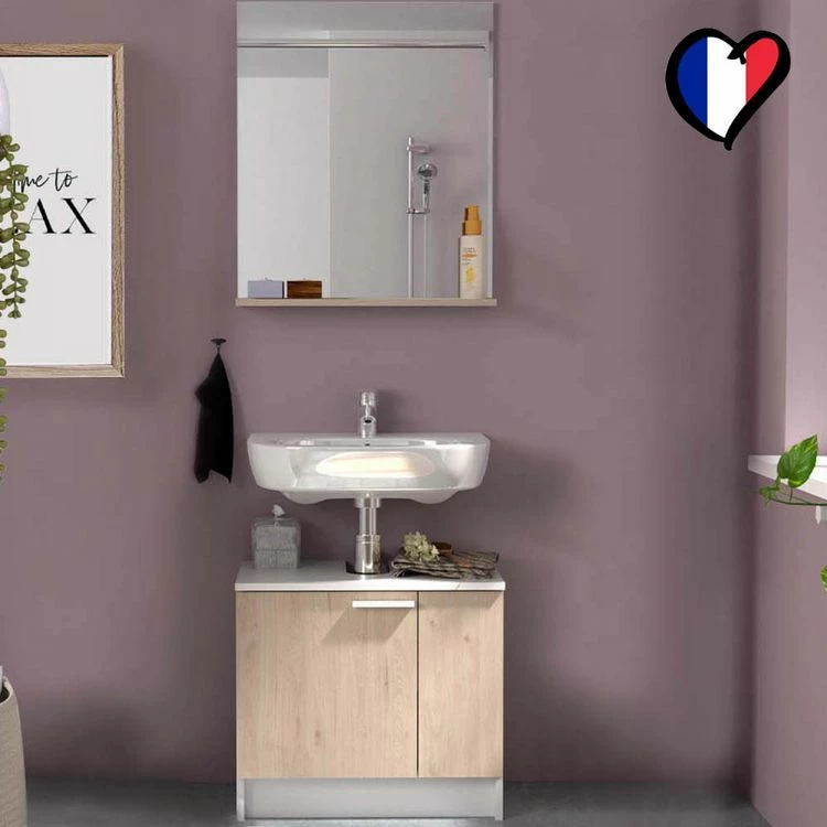 CONCEPT USINE Greeley : 1 Meuble, 1 Miroir 2 CONCEPT USINE Greeley : 1 Meuble, 1 Miroir – Image 2