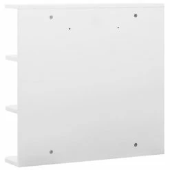 VIDAXL Armoire A Miroir De Salle De Bain Blanc 66x17x63 Cm MDF -Paris Prix boutique B2CD 560