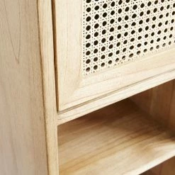 BOIS DESSUS BOIS DESSOUS Colonne De Salle De Bain En Mindi Massif Et Cannage 11 BOIS DESSUS BOIS DESSOUS Colonne De Salle De Bain En Mindi Massif Et Cannage -Paris Prix boutique B2CD 696