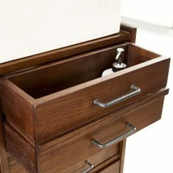 BOIS DESSUS BOIS DESSOUS Meuble Double Vasque En Mindi Massif 135 Cm 9 BOIS DESSUS BOIS DESSOUS Meuble Double Vasque En Mindi Massif 135 Cm -Paris Prix boutique B2CD 700