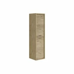 HELLIN Colonne De Salle De Bain Suspendue En Bois L40 - FUJI