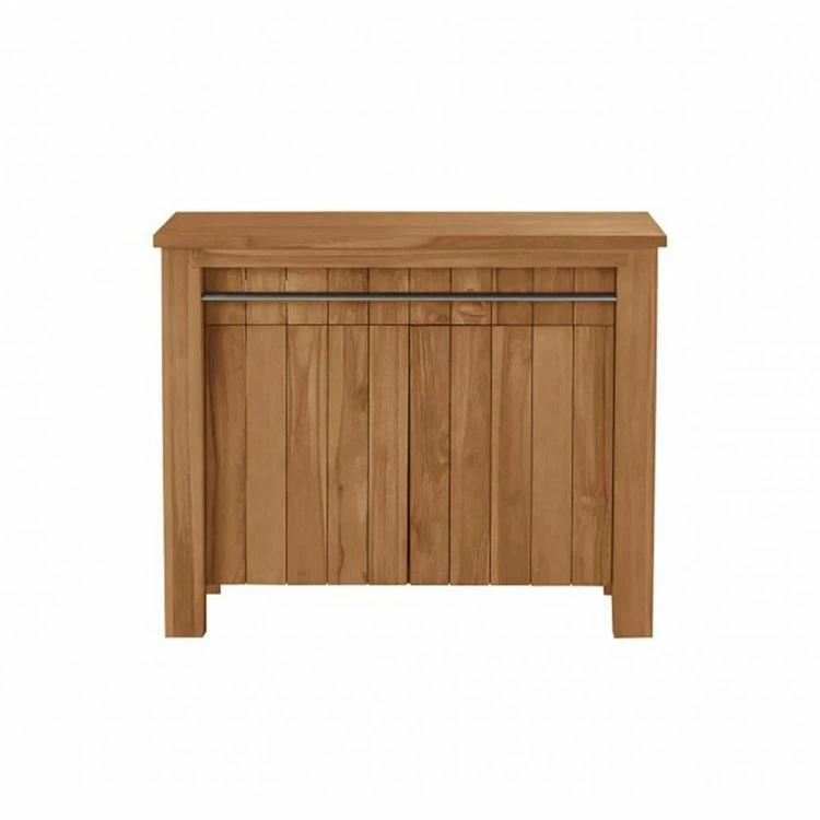 BOIS DESSUS BOIS DESSOUS Meuble Sous Vasque En Teck Massif 103 Cm 2 BOIS DESSUS BOIS DESSOUS Meuble Sous Vasque En Teck Massif 103 Cm – Image 2