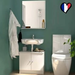 CONCEPT USINE Aspen : 1 Meuble, 1 Miroir 9 CONCEPT USINE Aspen : 1 Meuble, 1 Miroir -Paris Prix boutique B2CD 893