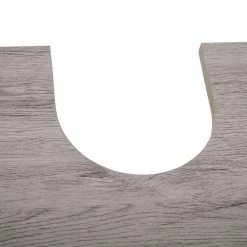 HOMCOM Meuble Salle De Bain - Meuble Sous-vasque - Placard 2 Portes Avec étagère - Dim. 60L X 30l X 70H Cm - MDF Imitation Bois Gris 11 HOMCOM Meuble Salle De Bain - Meuble Sous-vasque - Placard 2 Portes Avec étagère - Dim. 60L X 30l X 70H Cm - MDF Imitation Bois Gris -Paris Prix boutique B2CD 928